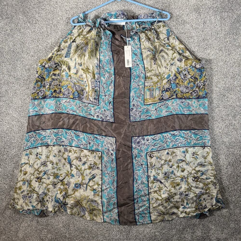 Zimmermann Silk Floral Mini Dress 3 Luxe Boho Romantic Chinoiserie Resort